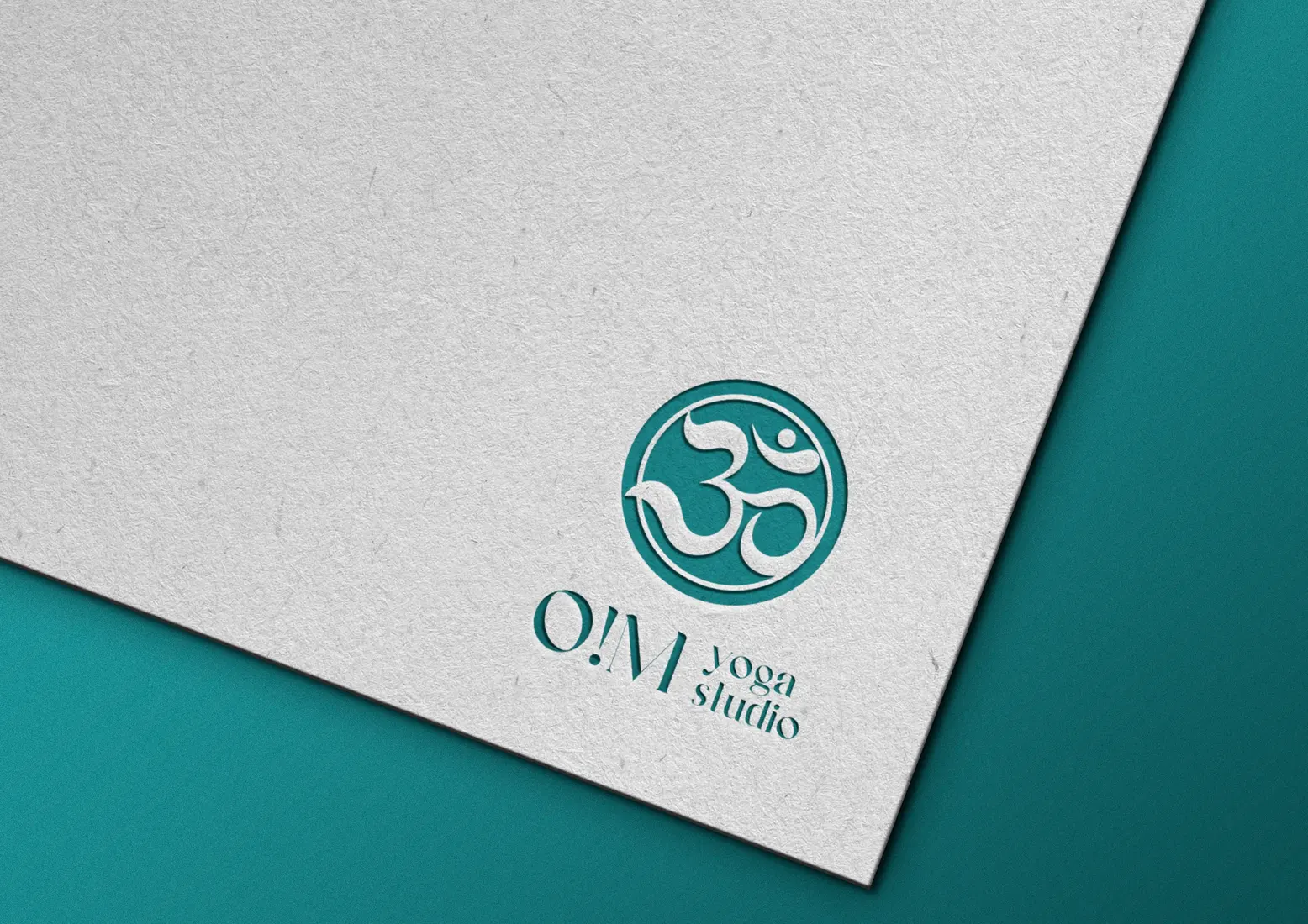 O!M Yoga Studio identity